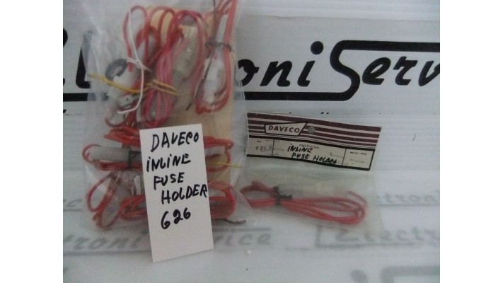 Daveco 626 fuse holder cable